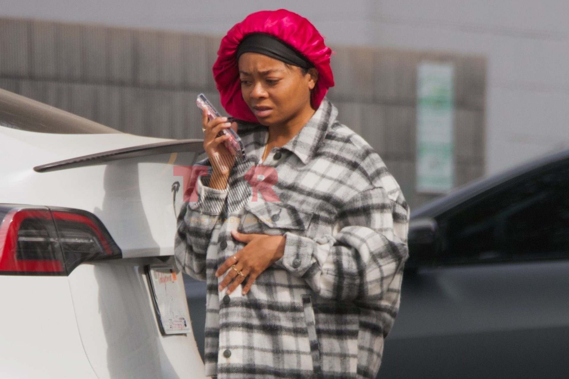 EXCLUSIVE PHOTOS! Skai Jackson Sparks Pregnancy Rumors After Photos Of Her In A Parking Lot Circulate Online