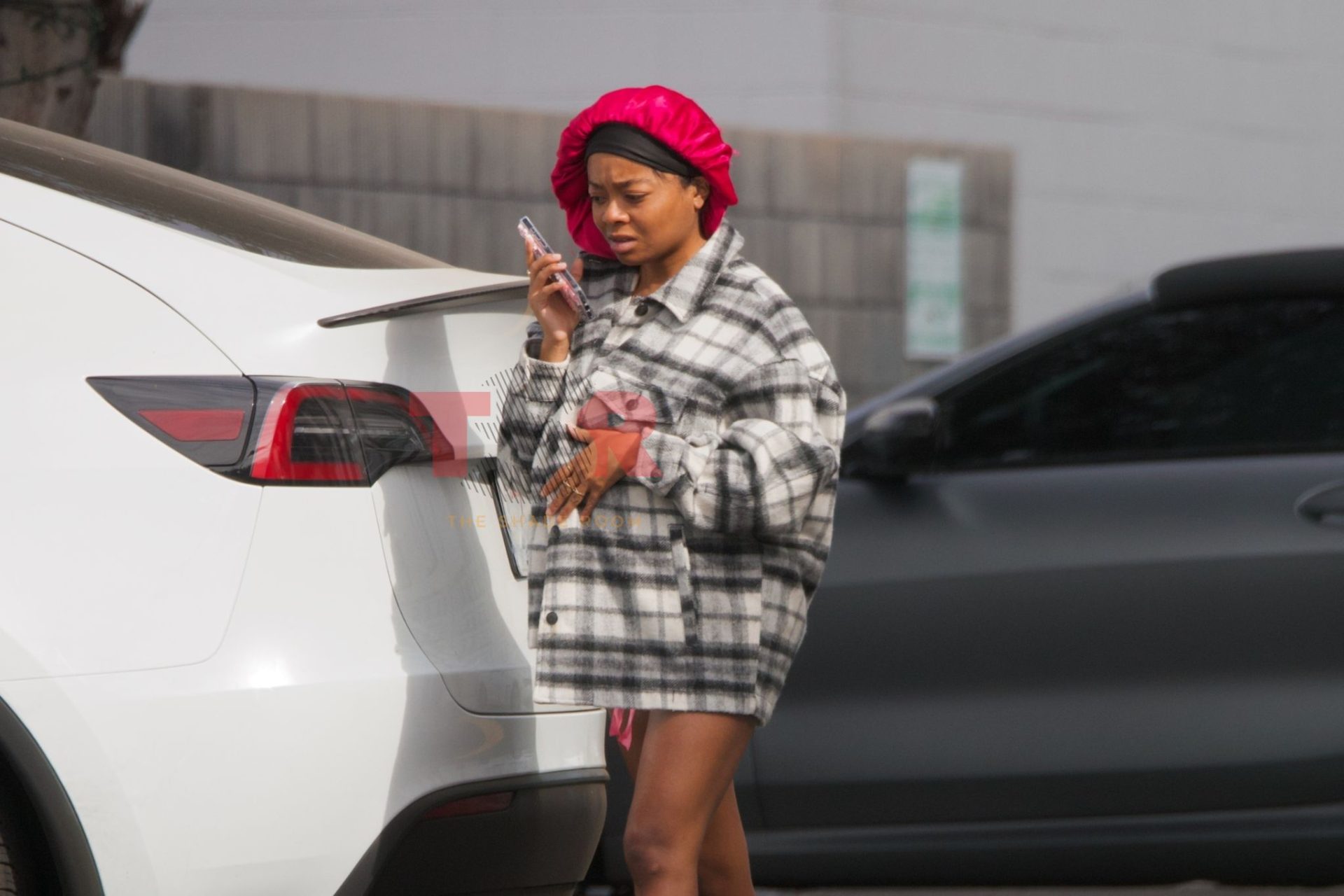 EXCLUSIVE PHOTOS! Skai Jackson Sparks Pregnancy Rumors After Photos Of Her In A Parking Lot Circulate Online