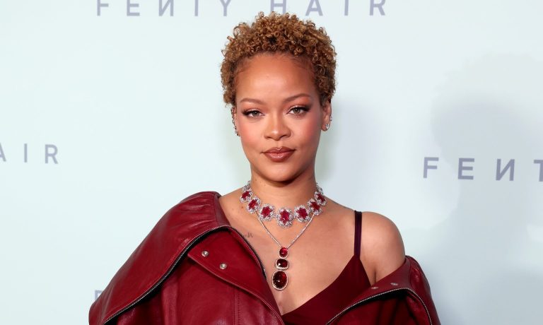 Rihanna Celebrates Fenty Hair Brand Launch in LA